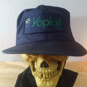 Vintage K-Brand Yoplait USA Yogurt Patch Snap Back Trucker Hat